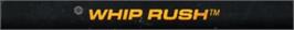 Top of cartridge artwork for Whip Rush on the Sega Genesis.